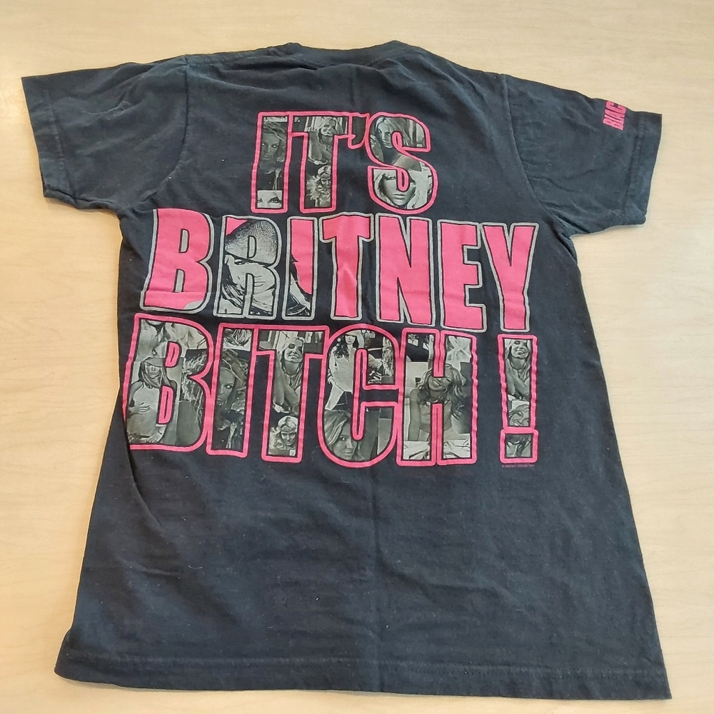 Brittney Spears T-Shirt - Black and Pink